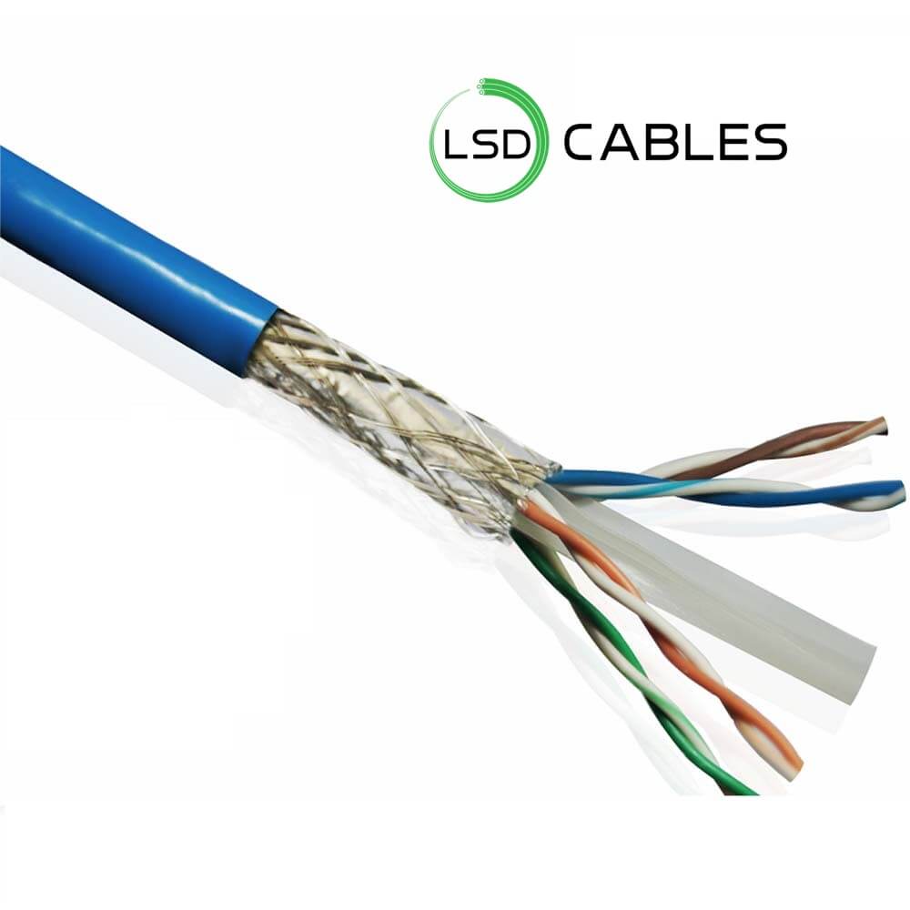LSD CABLES Cat6 STP INDOOR Cable 1 - Cat6 SFTP Cable L-603