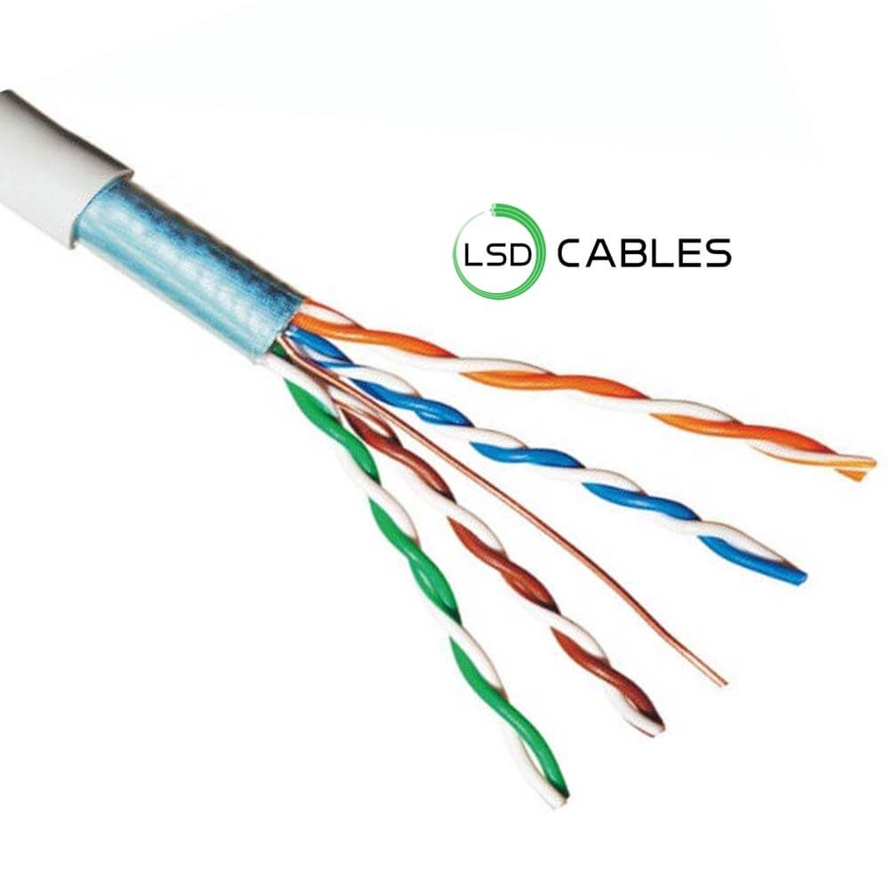 LSD CABLES cat5e FTP cable solid - Cat5e FTP Cable L-502