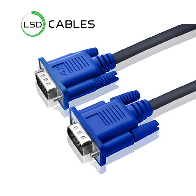 LSD CABLES VGA CABLE L V01 - VGA Cable HD 15Pin Male to HD 15Pin Male L-V01