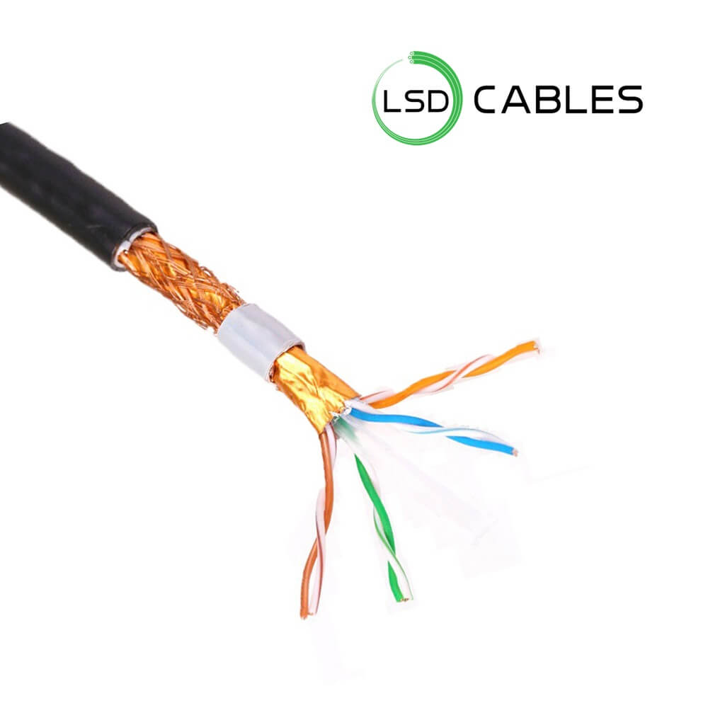 LSDCABLES CAT6 SFTP CABLE OUTDOOR L 606 - Cat6 SFTP Outdoor Cable L-606
